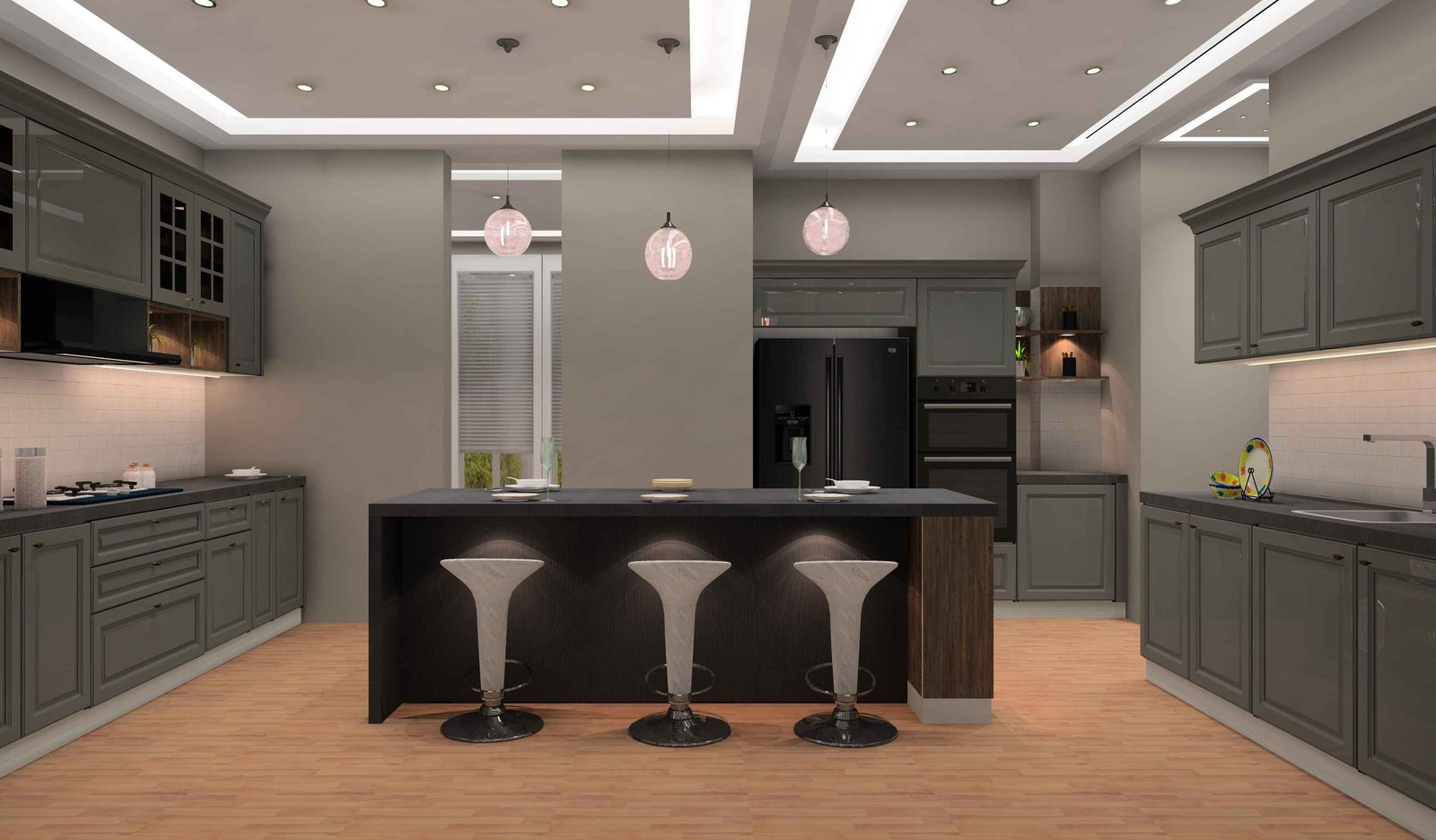 Island Kitchen Culinary Modular Kitchen Design